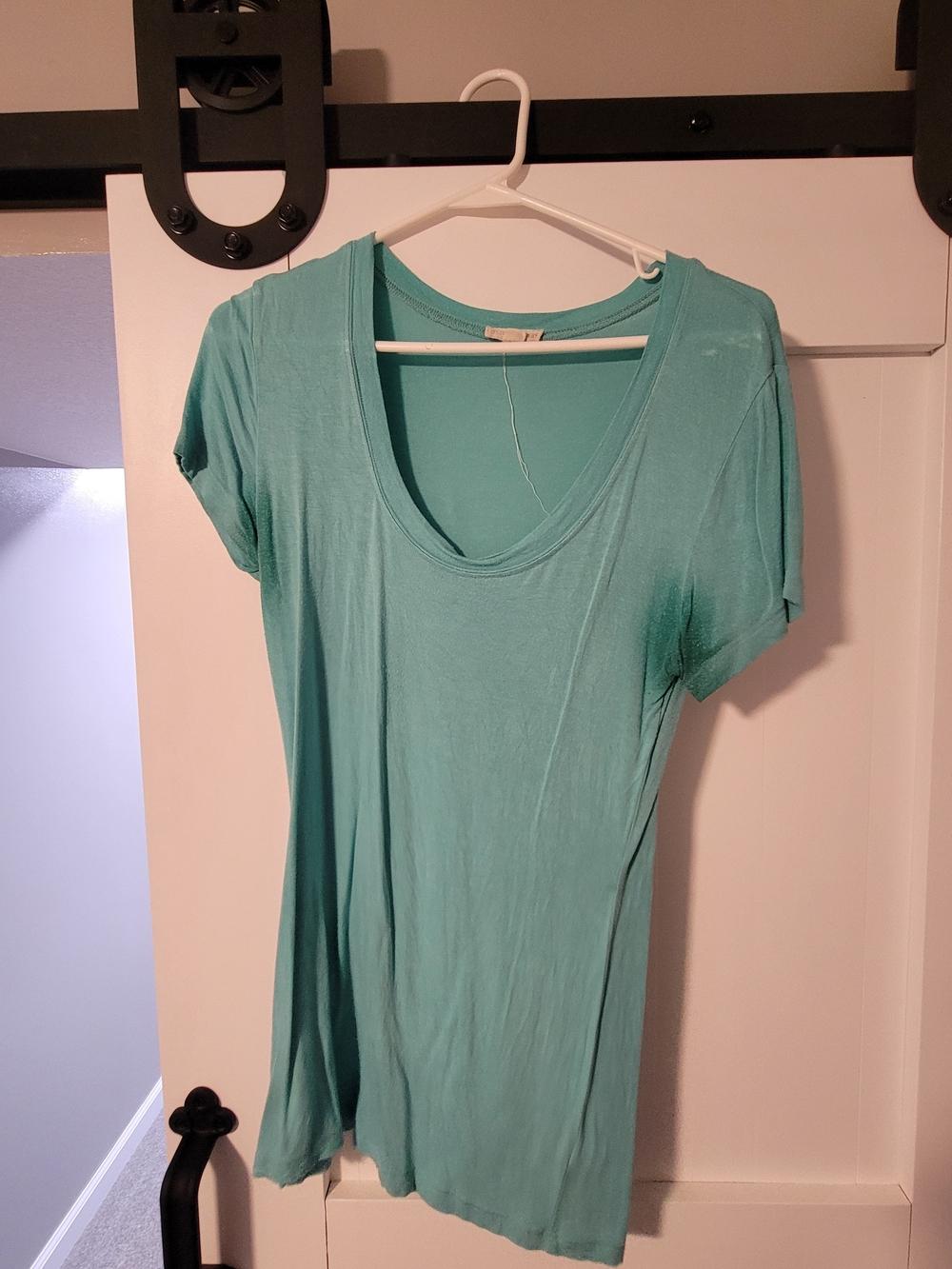 Old Navy Teal Scoop Neck Short Sleeve Tee